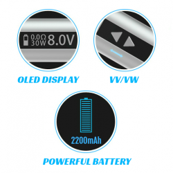 iStick 30W - Sub Ohm (Silver) image 5