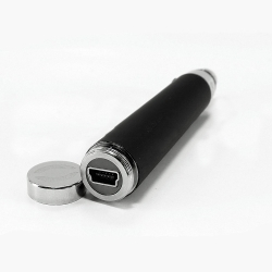 eGo-T Μπαταρία των 650mAh με λειτουργία USB Pass-through (Μαύρο) image 1